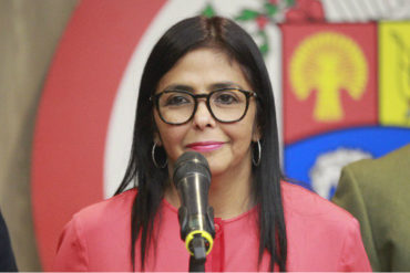 ¡CARA ‘E TABLA MAYOR! Delcy Rodríguez responsabiliza a EE UU por apagones en Venezuela (+Absurda teoría)