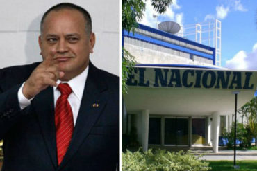 ¡LO ÚLTIMO! Embestida del chavismo: Juez concretó entrega de la sede de El Nacional a Diosdado Cabello