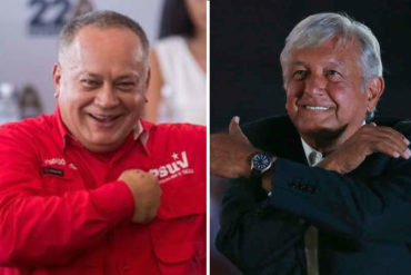 ¡DISCURSO JALETI! Diosdado feliz con el triunfo de López Obrador: Ojalá sea chavista (+Video)