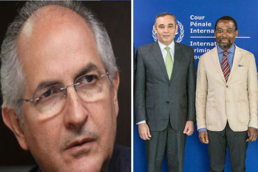 ¡SIN MIEDO! Ledezma criticó a presidente de la CPI por fotos con Maikel Moreno: «Con la justicia no se hacen pactos ocultos” (+Carta)