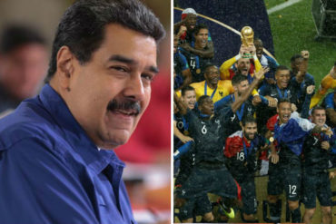 ¡PELEANDO CON TODO EL MUNDO! Maduro le tira a Francia y dice que los africanos fueron los verdaderos campeones del mundial (+Video)