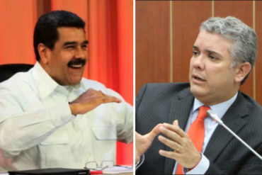 ¡ESTÁN DOLIDOS! Gobierno de Maduro rechaza las palabras de Iván Duque y dice busca “solapar su baja popularidad”