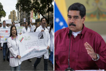 ¡SE BURLA!   Maduro convoca una “consulta nacional” del sector salud (no dice ni pío de las protestas) (+Video)