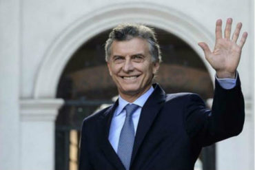 ¡SOLIDARIO! Macri envió un mensaje a los migrantes venezolanos durante mega marcha en Buenos Aires (+Video)