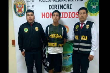 ¡JUSTICIA! Selfie delató al asesino de un venezolano en Perú