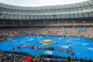 ¡ALUCINANTE! En imágenes: así se vivió la ceremonia de clausura de Rusia 2018