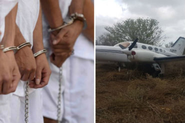 ¡CAPTURADOS! Detuvieron a 6 personas tras hallazgo de narcoavioneta en Falcón (+Fotos)