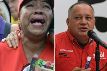 ¡LLORA POR TANTA PATRIA! La súplica de un chavista en Twitter. «Camarada Diosdado, nos estamos muriendo de hambre»