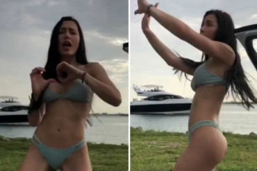¡TREMENDA! Esta chica Polar vuelve a causar sensación en Instagram con sus sensuales pasos de baile en el desafío «In My Feelings» (+Video)