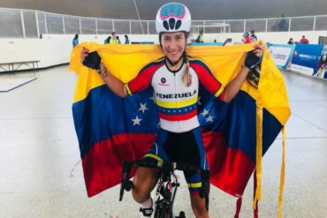 ¡CONÓZCALA! Ella es Lilibeth Chacón, la ciclista venezolana que se quedó con la medalla de oro en Barranquilla, Colombia