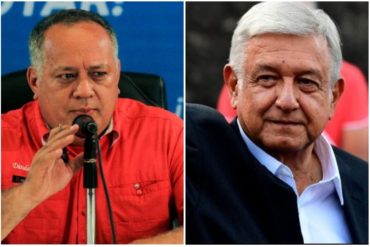 ¡JALANDITO! Diosdado se desvive en halagos sobre López Obrador: «Su mensaje es esperanzador» (+Video)