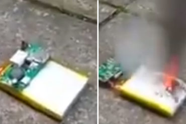 ¡IMPACTANTE! Quedarás impresionado cuando veas cómo explotaría la batería de un celular (+Video + Toma nota)