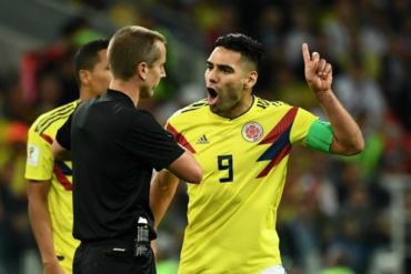 ¡ESTALLÓ! El colombiano Radamel Falcao cuestionó el arbitraje del estadounidense Mark Geiger: «Es una vergüenza»