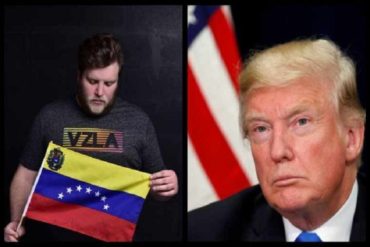 ¡VÉALO! “Los venezolanos están cansados”: el contundente mensaje de “Gringo Come Arepas “a Trump (+Video)