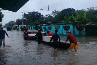 ¡BAJO EL AGUA! Así está San Fernando de Atabapo, en Amazonas, tras crecida del Orinoco (+Fotos)