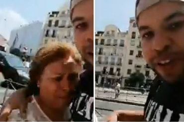 ¡EJEMPLAR! Joven venezolano inmigrante en España recupera un bolso robado a una dama (+Video)