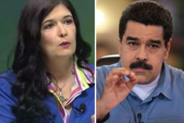 Mary Pili se las cantó a Maduro: “No puede ser que te sientas a hablar con la gente del interinato y no con la izquierda no madurista” (+Video)
