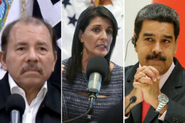 ¡LO DENUNCIÓ! Embajadora de EEUU Nikki Haley: “Ortega ya ha matado a más inocentes que Maduro en Venezuela”