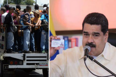 ¡PROMESAS VANAS! Maduro asegura que brindará ayuda al sector transporte (pero con carnet de la patria en mano) (+Video)