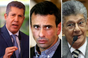 ¡SE LO CONTAMOS! Los “resultados” que dejó la reunión entre Capriles, Falcón, Ramos Allup y López este #19Jul