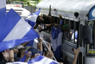 ¡ÚLTIMA HORA! Nicaragua excarcela a 50 detenidos en protestas contra Daniel Ortega