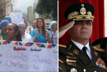 ¡DESCABELLADO! Esto cobrarán los militares de alto rango mientras que el sector salud reclama sueldos dignos (+Video)