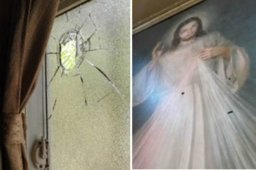 ¡NO HAY TEMOR DE DIOS! Tres tiros recibió la imagen de Cristo en una iglesia de Nicaragua (+Video +Fotos)