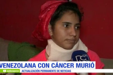 ¡TRÁGICO! Murió en Colombia joven que no consiguió tratamiento contra el cáncer en Venezuela (+Video)