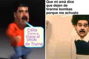 ¡NO SE LOS PIERDA! Los mejores memes que dejó el supuesto atentado contra Maduro (las redes no perdonaron)