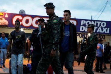 ¡LO ÚLTIMO! Fuerzas Armadas de Brasil están desplegadas en la frontera con Venezuela para garantizar seguridad