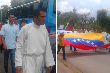 ¡LO ÚLTIMO! Detuvieron al padre Lenin Bastidas por haber convocado a una caminata