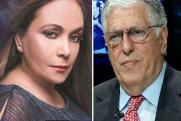 ¡TOMA! Adriana Azzi le dio hasta con el tobo a Rafael Poleo por criticar a María Corina Machado: “Es una rata rastrera y falta de respeto” (+Auch)