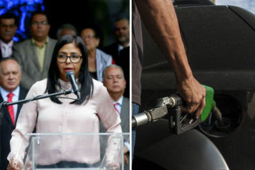 ¡CINISMO! Delcy Rodríguez: La ciudadanía detendrá su “derroche de combustible” con el censo