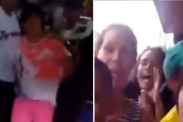 ¡INSÓLITO! El video que causa indignación en las redes: festejan mientras se llevan detenida a una comerciante