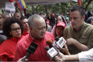 ¿VAN POR MÁS? Cabello dice que «otros» sectores de oposición están detrás del atentado a Maduro