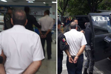 ¡INDIGNANTE! Así se llevaron detenido al gerente de Plan Suárez de El Cafetal, acusado de remarcaje de precios (+Video)