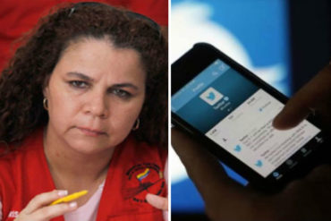 ¡SE PASÓ! El iracundo tuit de Iris Varela a los venezolanos que critican al régimen por el desbordamiento del Guaire