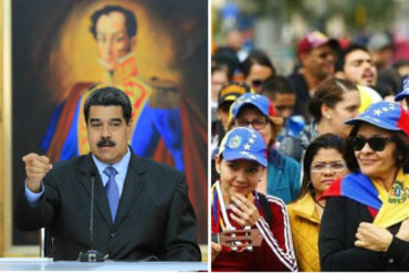 ¡MAYOR DESCARO! Maduro a emigrantes venezolanos: Dejen de lavar pocetas y vengan a vivir la patria (+Video)