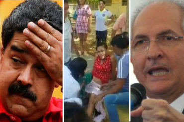 ¡INDIGNADO! Ledezma estalla a Maduro por el parto de una madre en plena calle del Zulia