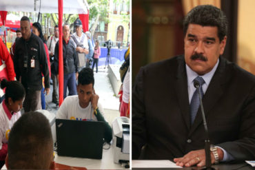 ¡SIGUE LA MANIPULACIÓN! Maduro extiende censo de transporte hasta el #30Ago (amenaza con no dar gasolina subsidiada a quien no participe)