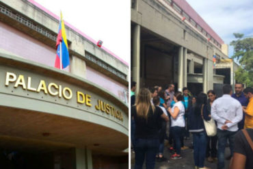 ¡SE LO MOSTRAMOS! Así se encuentran las adyacencias del Palacio de Justicia ante audiencia preliminar de Juan Requesens este #13Ago (+Fotos)