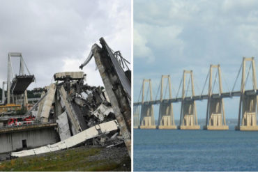 ¡ENTÉRESE! Riccardo Morandi, el creador del viaducto que colapsó en Génova, construyó el puente sobre el Lago de Maracaibo