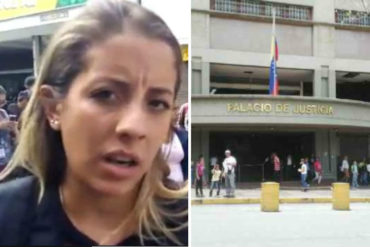 ¡DEBE SABERLO! La absurda excusa por la que le negaron el ingreso a la hermana de Juan Requesens al Palacio de Justicia (+Video)