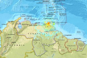 ¡LO ÚLTIMO! Servicio Geológico de EEUU informó que un sismo de 7.3 sacudió Venezuela (Funvisis dijo que fue de 6.3)