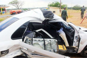 ¡QUÉ TRISTE! Despidió a su hijo en el aeropuerto y luego murió en un accidente en Maracaibo