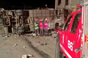 ¡URGENTE! Accidente de autobús en Ecuador dejó un saldo de 23 muertos: colombianos y venezolanos figuran entre las víctimas