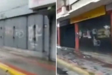 ¡SE SUMARON! Con las santamarías abajo: así amanecieron los comercios ante la convocatoria de paro en la Nueva Granada (+Video)