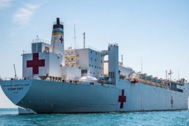 ¡PENDIENTES! Buque hospital USNS Comfort de EEUU llegará a Colombia el 18-A para labor humanitaria