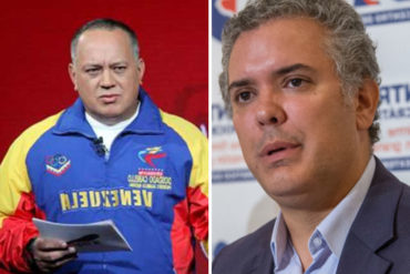 ¡EL DESCARO! Diosdado Cabello comparó a Iván Duque con los “pranes”: «Quiere controlar el contrabando»