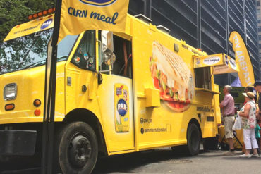 ¡ORGULLO NACIONAL! El food truck de Harina Pan que recorrerá Estados Unidos (en Nueva York causó sensación) (+Foto)